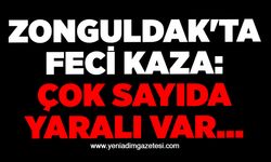 Zonguldak'ta feci kaza: Çok sayıda yaralı var...