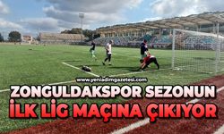 Zonguldakspor sezonun ilk lig maçına çıkıyor