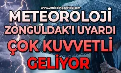Zonguldak için kritik uyarı: Sarı kodlu alarm verildi