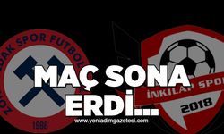 Maç sona erdi...