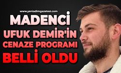 Madenci Ufuk Demir'in cenaze programı belli oldu