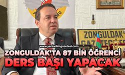 Zonguldak'ta 87 bin öğrenci ders başı yapacak