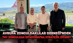 Avrupa Zonguldaklılar Derneği’nden Thy Zonguldak İstasyonu’na Stratejik Ziyaret