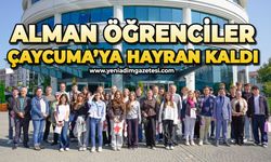 Alman öğrenciler Çaycuma'ya hayran kaldı