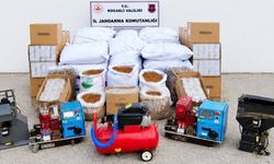 2 milyon 450 bin liralık tütün ve makaron ele geçirildi