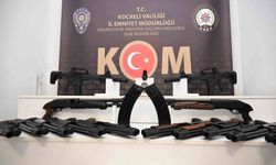 25 yivsiz av tüfeği ele geçirildi