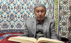 87 yaşında kendi çabasıyla hafız oldu