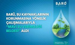BARÜ, su kaynaklarının korunmasına yönelik çalışmalarıyla 'Mavi Su Verimliliği Belgesi' aldı