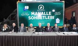 Başkan Özlü Sarayyeri Mahallesi'nde halkla buluştu