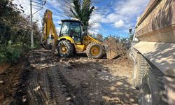 Düzce'de köylerde soğuk asfalt çalışması sürüyor