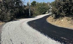 Göktepe köyünün yolu yenileniyor
