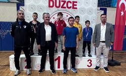 Karate şampiyonasında 185 sporcu tatamiye çıktı