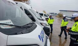 Okul servis araçları sıkı denetim