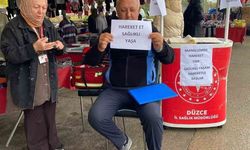 Vatandaşlara egzersiz yaptırıldı