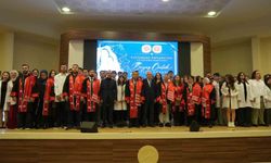 Veteriner hekim adayları beyaz önlüklerini giydi