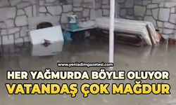 Her yağmurda böyle oluyor: Vatandaş çok mağdur