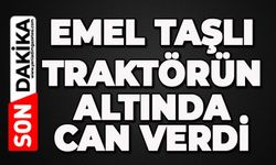 Emel Taşlı traktörün altında can verdi