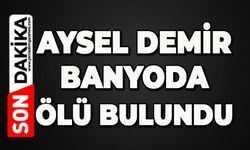 Aysel Demir banyoda ölü bulundu