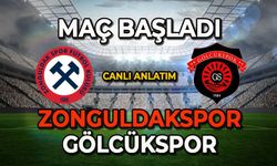 Gölcükspor - Zonguldakspor karşılaşması başladı