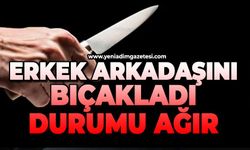 Erkek ardaşını bıçakladı: Durumu ağır