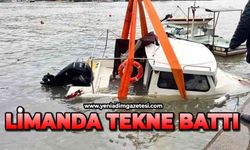 Limanda fiber tekne battı