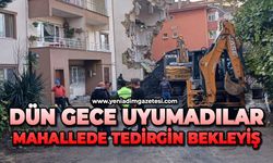 Dün gece uyumadılar; Mahallede tedirgin bekleyiş