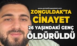 Zonguldak'ta cinayet: 26 yaşındaki genç öldürüldü