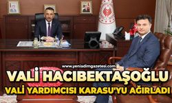 Vali Hacıbektaşoğlu, Vali Yardımcısı Karasu'yu ağırladı