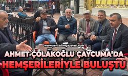 Ahmet Çolakoğlu Çaycuma’da Hemşerileriyle Buluştu