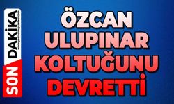 Devrek'te Özcan Ulupınar koltuğunu devretti