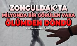 Zonguldak'ta milyonda bir görülen vaka: Ölümden döndü