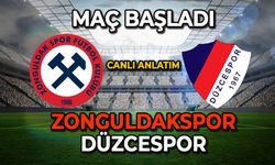Zonguldakspor-Düzcespor ile karşılaşıyor