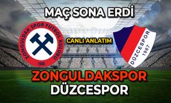 Maç bitti Zonguldak kupaya veda etti