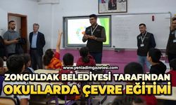 Zonguldak Belediyesi tarafından okullarda çevre eğitimi