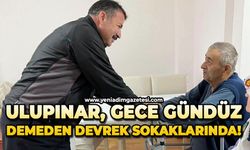 Ulupınar, gece gündüz demeden Devrek sokaklarında!