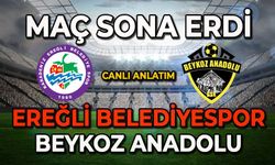 Ereğli'de maç sona erdi! İşte skor