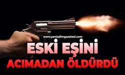 Eski eşini acımadan öldürdü