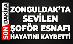 Zonguldak'ta şoför esnafı yasta
