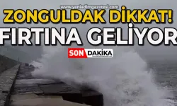 Batı Karadeniz'de fırtına uyarısı