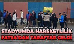 Stadyumda hareketlilik: Fatsa’dan taraftar geldi