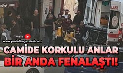 Camide korkulu anlar: Bir anda fenalaştı!
