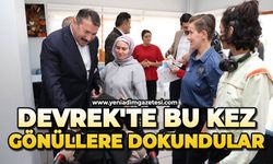 Devrek'te bu kez gönüllere dokundular