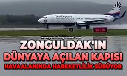 Zonguldak'ın dünyaya açılan kapısı: Havaalanında hareketlilik sürüyor