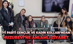 İYİ Parti Zonguldak Gençlik Ve Kadın Kolları'ndan Huzurevine anlamlı ziyaret