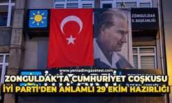Zonguldak'ta Cumhuriyet coşkusu: İYİ Parti'den anlamlı 29 Ekim hazırlığı