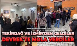 Tekirdağ Ve İzmir'den geldiler Devrek'te mola verdiler