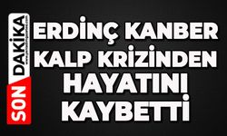 Erdinç Kamber kalp krizinden hayatını kaybetti