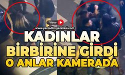 Kadınların kavgası kamerada