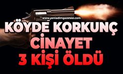 Köyde korkunç cinayet: 3 kişi hayatını kaybetti