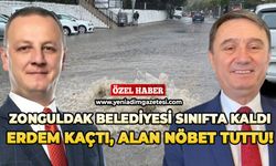 Zonguldak Belediyesi sınıfta kaldı: Erdem kaçtı, Alan nöbet tuttu!